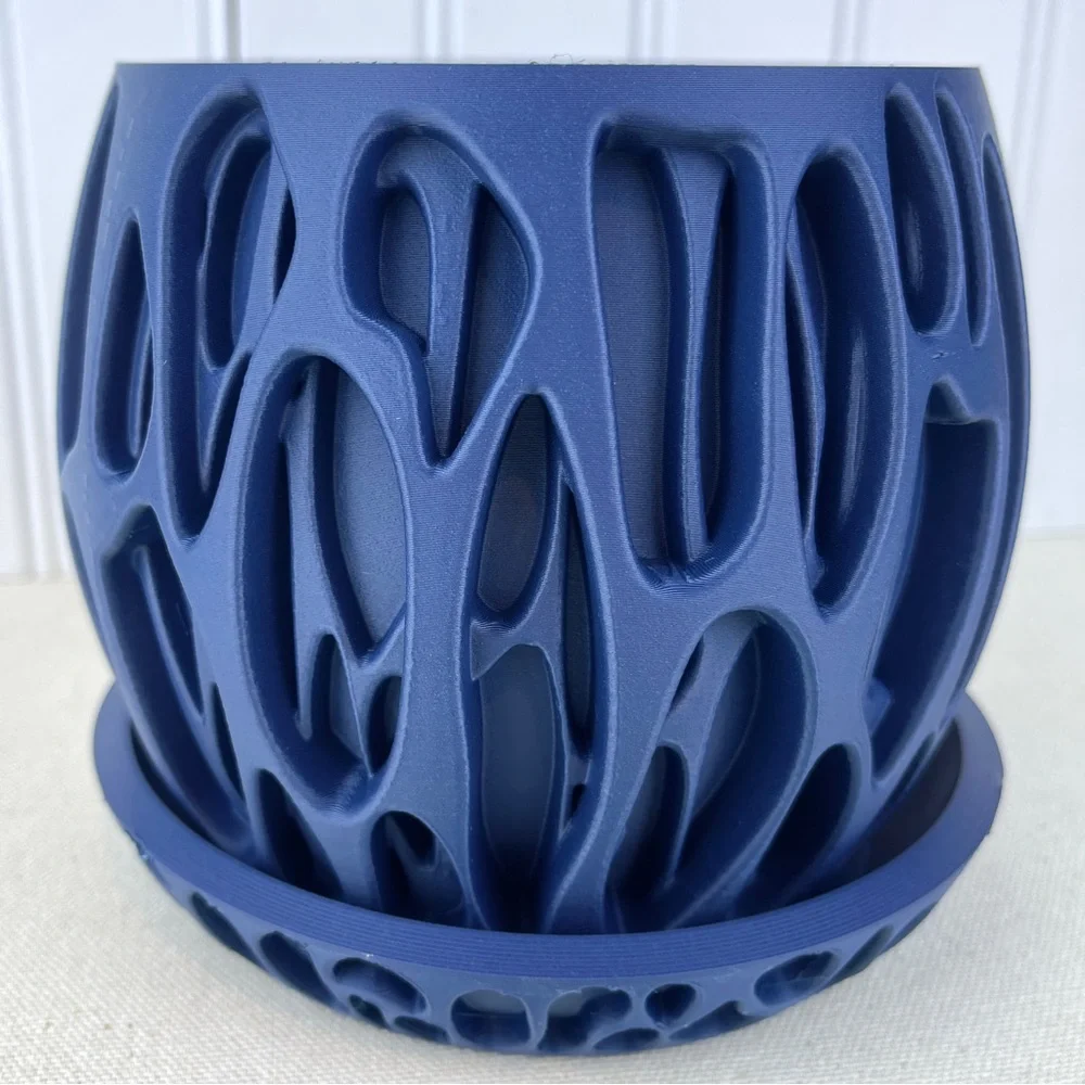 Indoor Flower Pot, The Slime Planter Pot, Houseplants, Ecofriendly